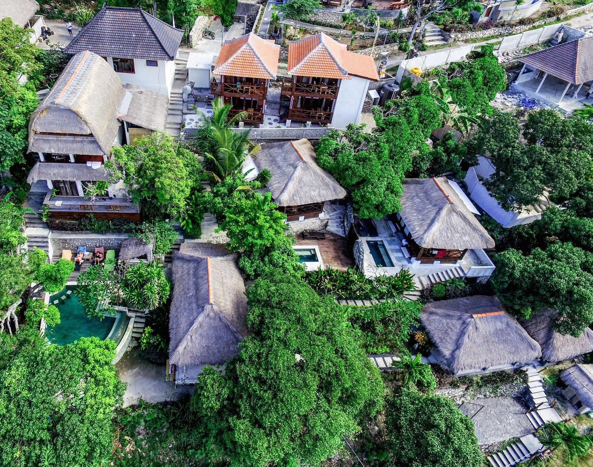 Twin Island Villas & Dive Resort Lembongan Exterior foto